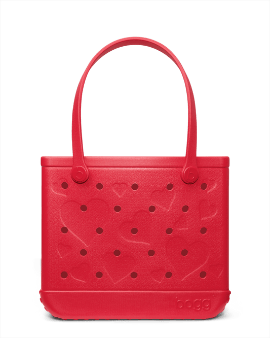 Baby Bogg Bag - Conversation Hearts Bright Red